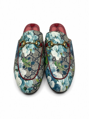 Gucci grey canvas flower - gucci,