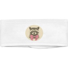 'Cute Raccoon Wearing Ribbon'