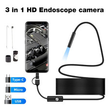 USB Type C Endoscope Borescope