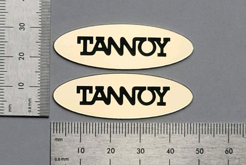 Tannoy oval speaker - speaker, badge