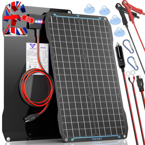 30w solar panel car battery - car,