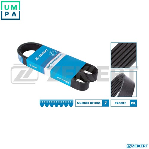 Vribbed belt 7pk1642 for - belt,