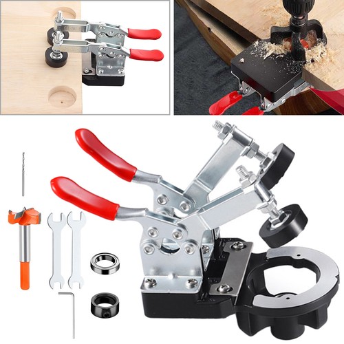 Hinge jig drill guide wood - drill,