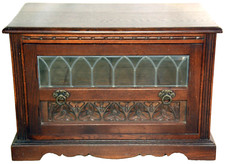 Old Charm Vintage Solid Oak TV