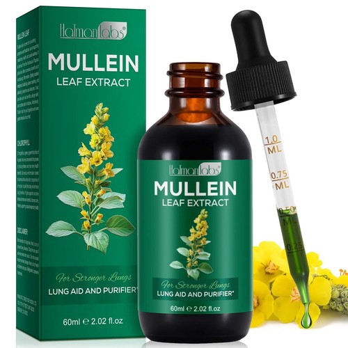 Mullein leaf extract drops for - mullein,