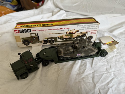 Corgi toys mack tank - toys,