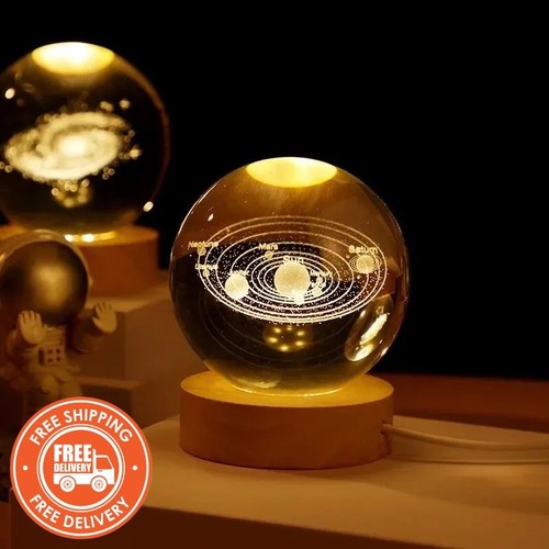 Usb led galaxy crystal ball - led,