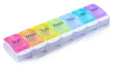 Pill Boxes 7 Day Portable