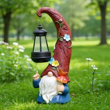  Solar Light Garden Gnome