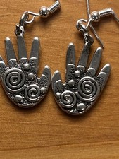 Mystical Hand Earrings 925