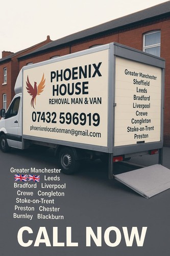 Man and van hire - and, house