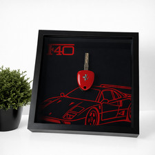 Ferrari F40 Key Framed Art |
