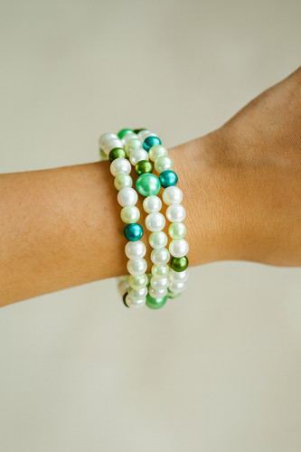 Handmade beaded coil memory - 3,