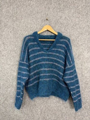 Vintage mohair jumper - mohair, large