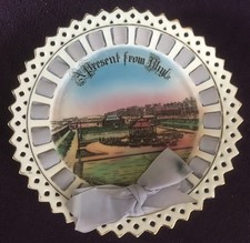 Vintage ribbon plate a - -,
