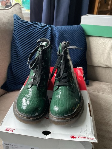 Reiker textured green ankle - textured,