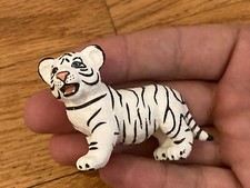 White Bengal Tiger Cub Animal