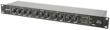 1U Mic/ Line Rack Mixer- 4 Balanced Mic Inputs and 3 Stereo AUX Line Inputs