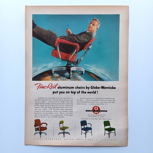 1958 globe wernicke fine - 1958,