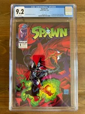 Spawn #1: CGC 9.2, WHITE