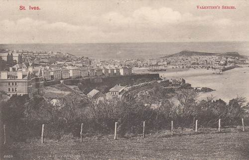 Postcard ives cornwall - postcard,
