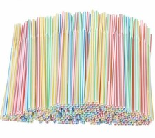 80 Straws Flexible Bendy