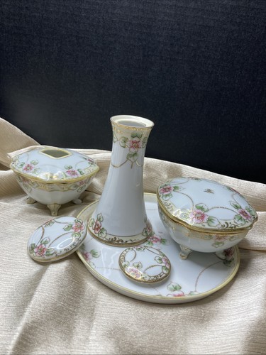 Antique hand painted nippon - hand,