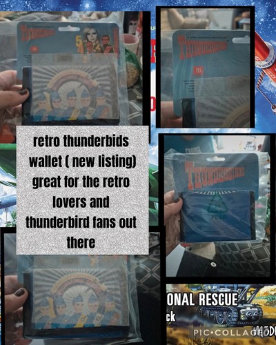 Mens thunderbirds retro wallet - mens,