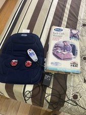 Scholl Back Cushion Massager with Infrared Heat Back Pain Relief