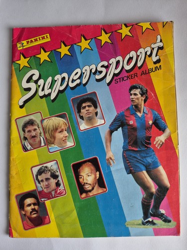 Panini supersport 1987 - panini, sticker
