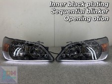Toyota Altezza 98-01 Early Sequential blinker Inner Black Plating IS200 SXE10