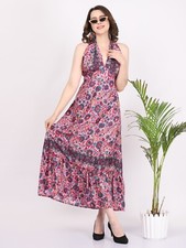 Women Casual Halter Neck