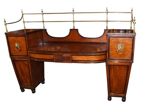 Antique regency sideboard - antique,
