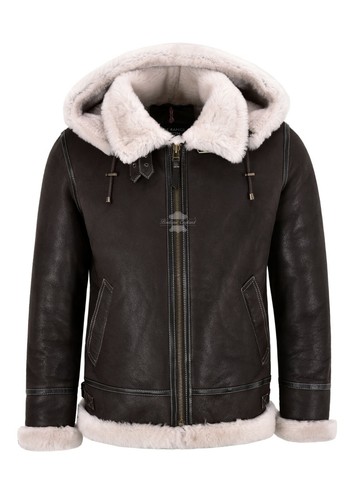 Classic sheepskin bomber - b-3,