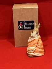 Beatrix Potter Figurine Royal Albert Poorly Peter Rabbit Figure Gift Present