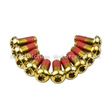 10x Ducati 749R Gold Titanium