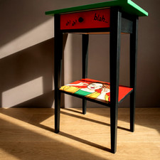 Pop Art Side Table Hall Table