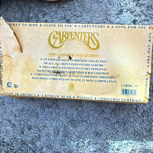 Carpenters the cassette - carpenters,