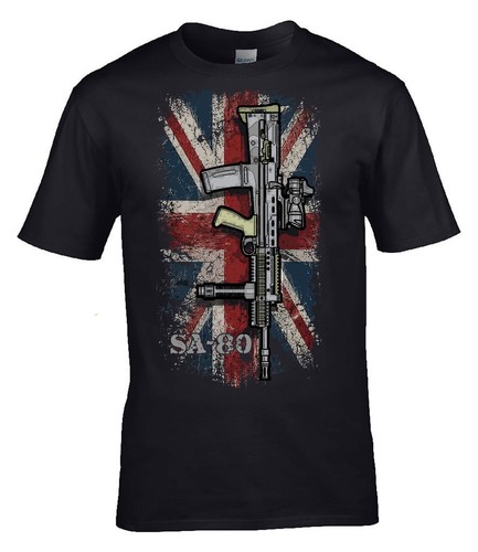 Sa80 rifle shirt british - rifle,