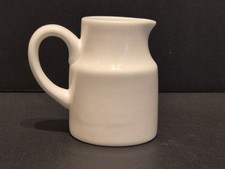 White Wedgwood Metallised Bone China Creamer or Small Milk Jug