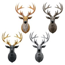 Deer Head Statue Figurines