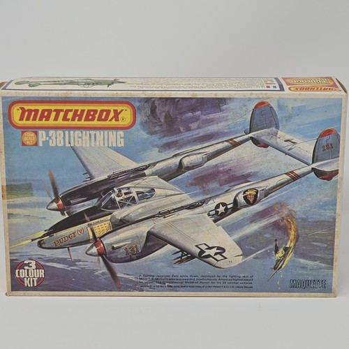 Matchbox lightning - p-38,