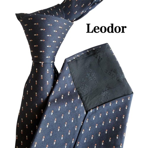 Leodor navy white dot - dot, pattern