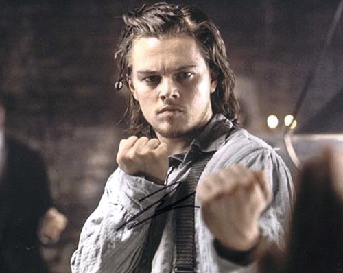 Leonardo dicaprio signed - signed, photo