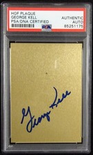 George Kell Signed Hall Of