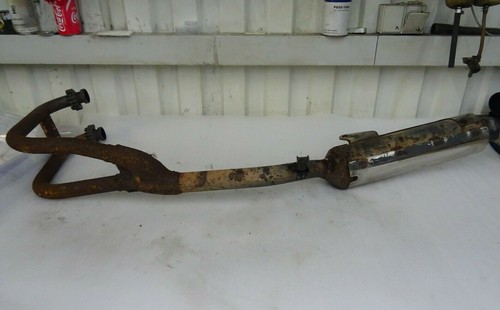 Suzuki 500 exhaust - e, +