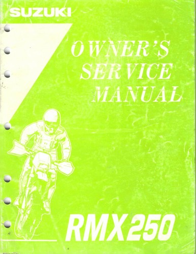 1995 suzuki motorcycle rmx250 - 1995,