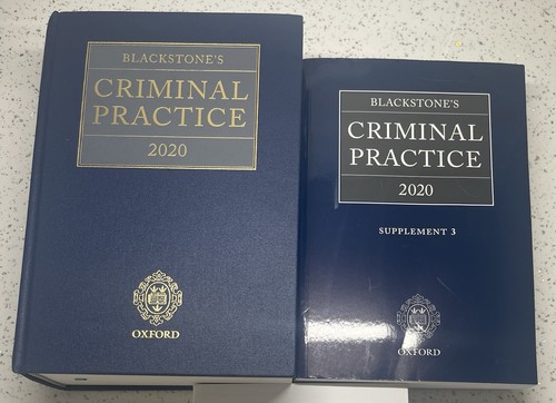 Blackstone criminal practice - blackstone's,