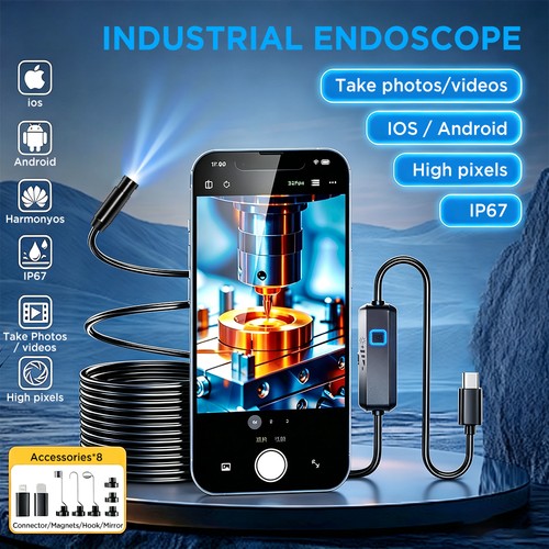 Semi rigid endoscope - semi‑rigid,