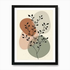 Muted Botanical Elegance in